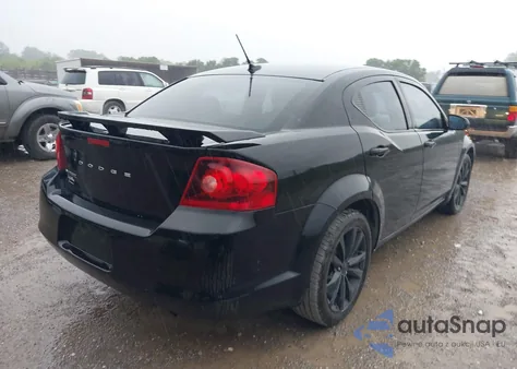 2013 Dodge Avenger Sxt из США, поврежденный, VIN 1C3CDZCB5DN716005